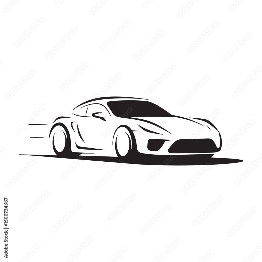 Naklejka premium Car Logo Design Vector, Unique and Professional Car Logo Design