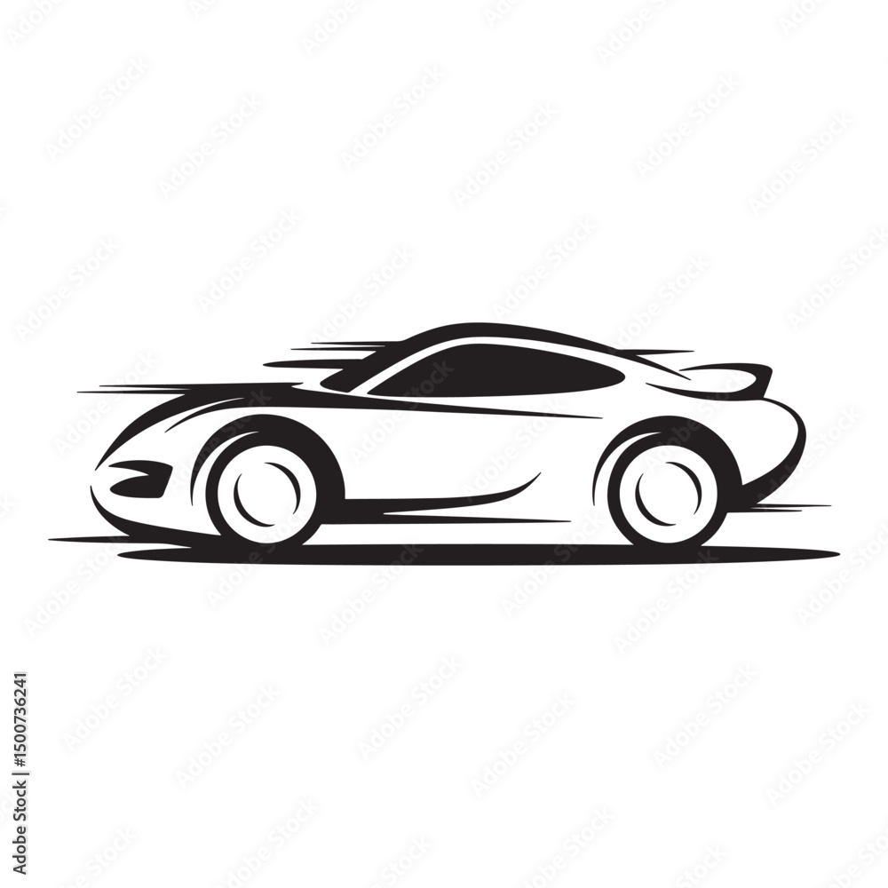 Naklejka premium Car Logo Design Vector, Unique and Professional Car Logo Design