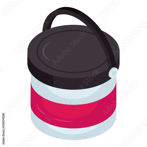       A perfect design vector of paint bucket 