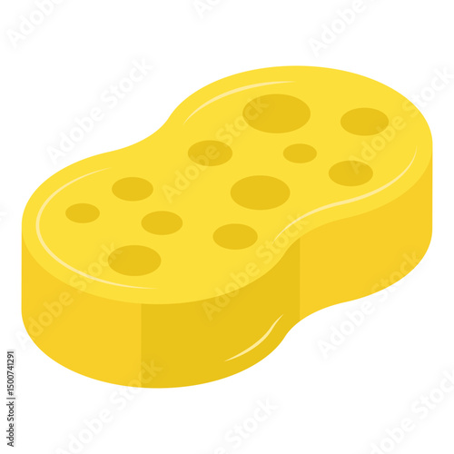 Perfect design icon of kitchen sponge 