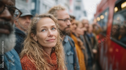 Wallpaper Mural A diverse, multigenerational crowd of multiethnicities and multinationality gathers at a mobile unit for blood donation on Blood Donation Day, showing multicultural, multi gender unity.







 Torontodigital.ca