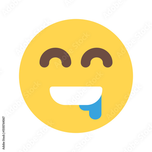 salivating face emoticon