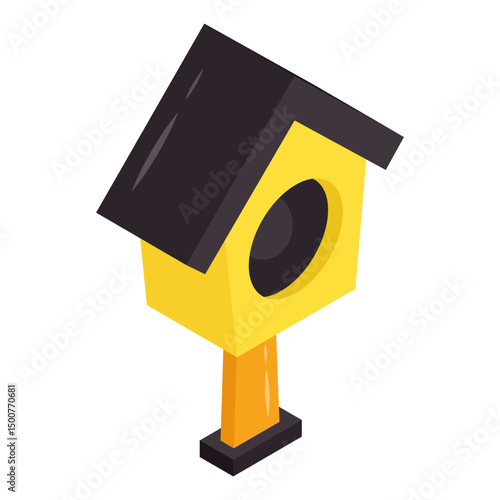 Premium download icon of birdhouse 