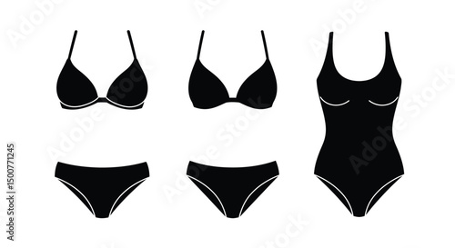 vector illustration of a black and white background