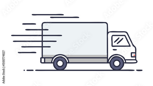 vector delivery truck