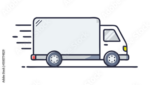 vector delivery truck