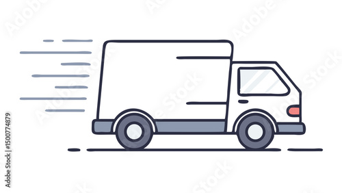 delivery truck vector