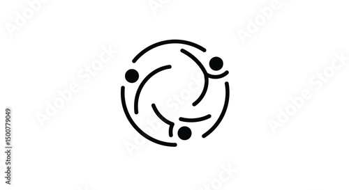 vector illustration of an abstract black background