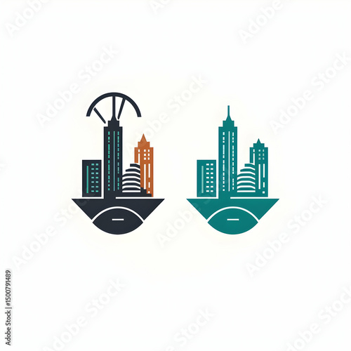 Cityscape Illustration: Modern Urban Design