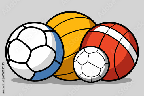 sport balls set