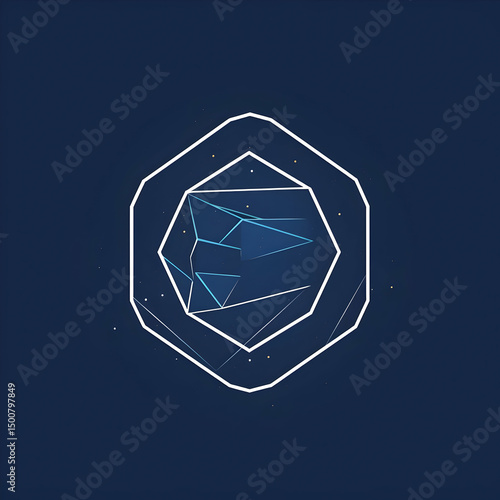 Abstract Geometric Illustration