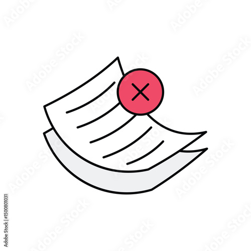 Rejection Vector icon