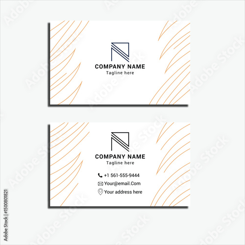 modern professional business card design template