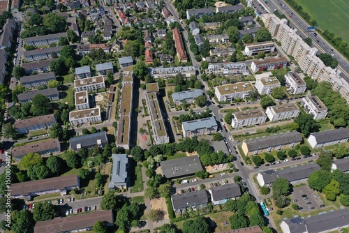 Frankfurt-Unterliederbach Aerial View