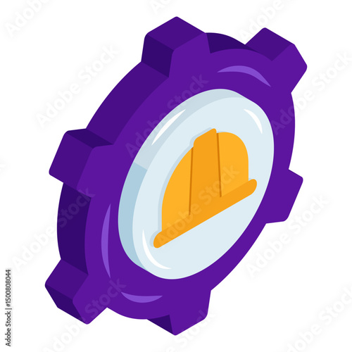 Modern design icon of labor management 