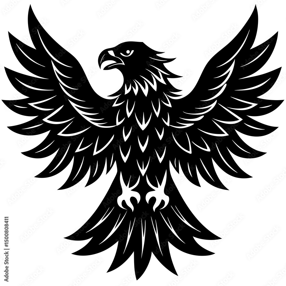 Obraz premium eagle with wings