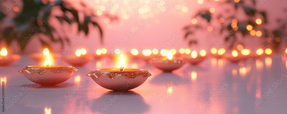 Banner design for diwali festival and podium,Diwali light decoration candle with fireworks,Stage,Product display Showcase design sparkle background,Deepavali,Dipavali,3D podium illustration. Banner design for diwali festival and podium,Diwali light decoration candle with fireworks,Stage,Product display Showcase design sparkle background,Deepavali,Dipavali,3D podium illustration.