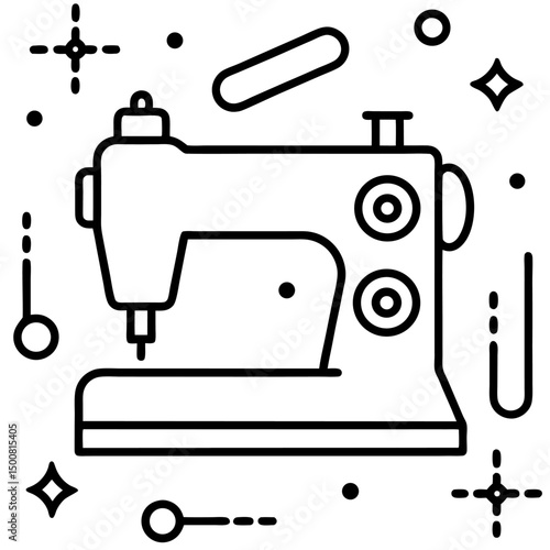 vintage sewing machine