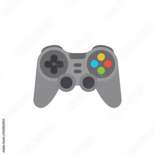 video game controller console gamepad joystick gaming vector emoji illustration symbol sign icon