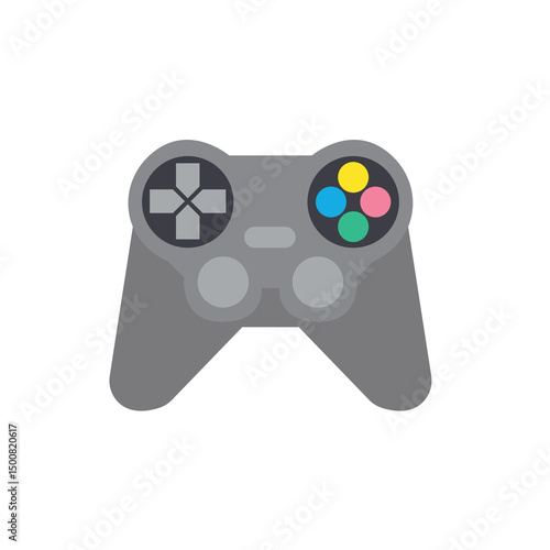 video game controller console gamepad joystick gaming vector emoji illustration symbol sign icon