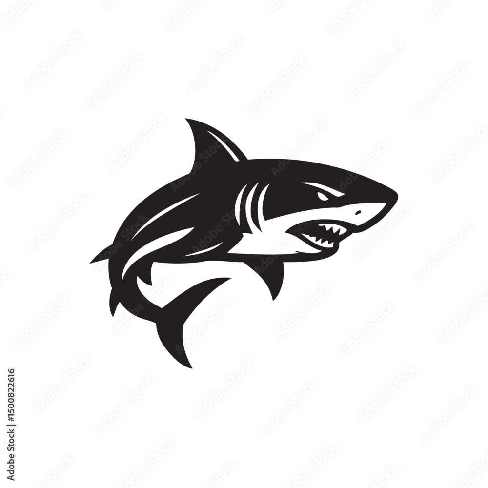 Fototapeta premium shark vector
