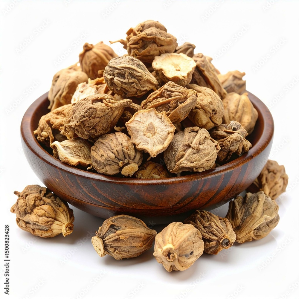 Fototapeta premium Belamcanda Root Illustration for Medicinal Use, Belamcanda Root Botanical Art, and Belamcanda Root Herbal Design