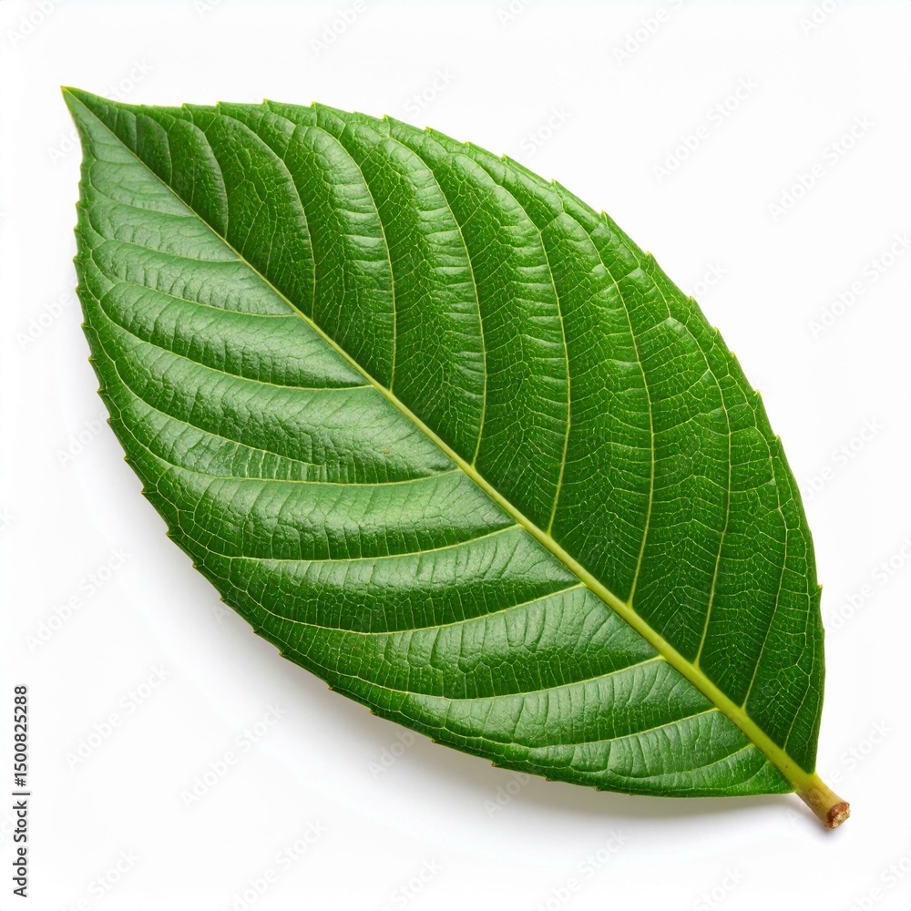 Obraz premium Loquat Leaf Illustration for Herbal Medicine, Loquat Leaf Botanical Art, and Loquat Leaf Natural Remedy Design