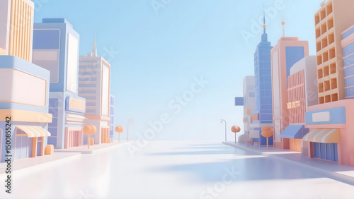 city street scene