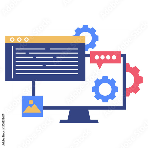 Web Development Illustration