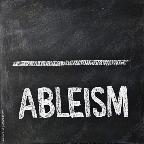 ABLEISM  text related to th...