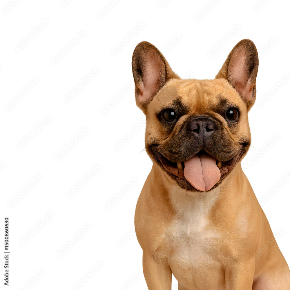 Fototapeta premium Perro orejon alegre