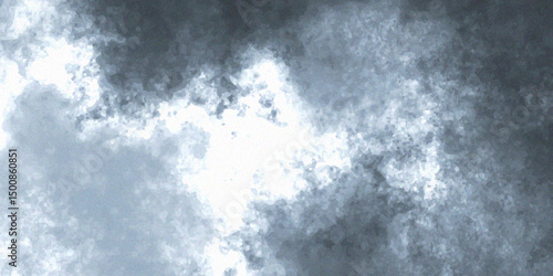 cloudy sky with color and white clouds filling the frame in an artistic watercolor painting style clouds background.