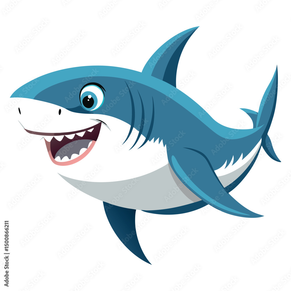 Fototapeta premium Friendly shark