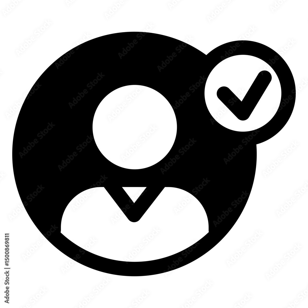 Verified person status icon Verified person status icon