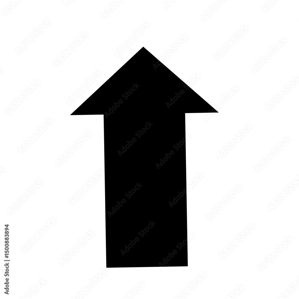 Arrow silhouette Arrow silhouette