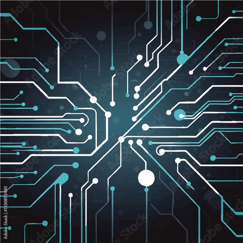 "A high-tech 3D digital artwork featuring the glowing words 'Live for Christ' in bold neon typography. The background is a futuristic cityscape or abstract tech grid, illuminated with electric blues, 