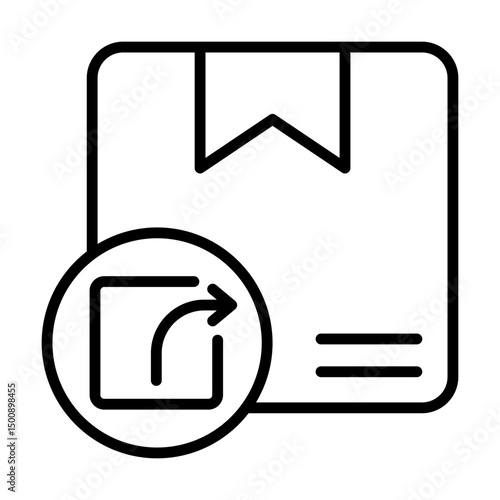 Export global trade single icon