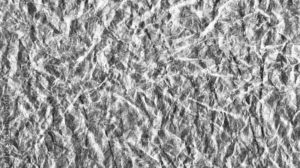 Extreme Crumple Texture on White Paper Extreme Crumple Texture on White Paper