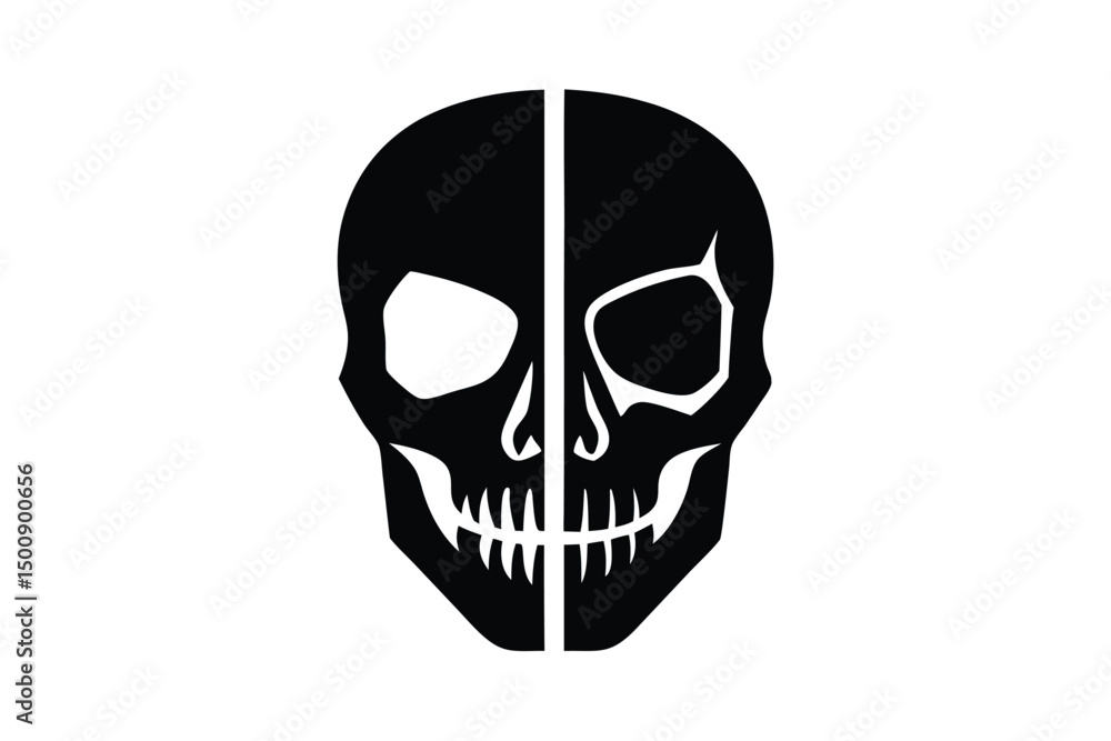 skull and crossbones vector icon skull and crossbones vector icon