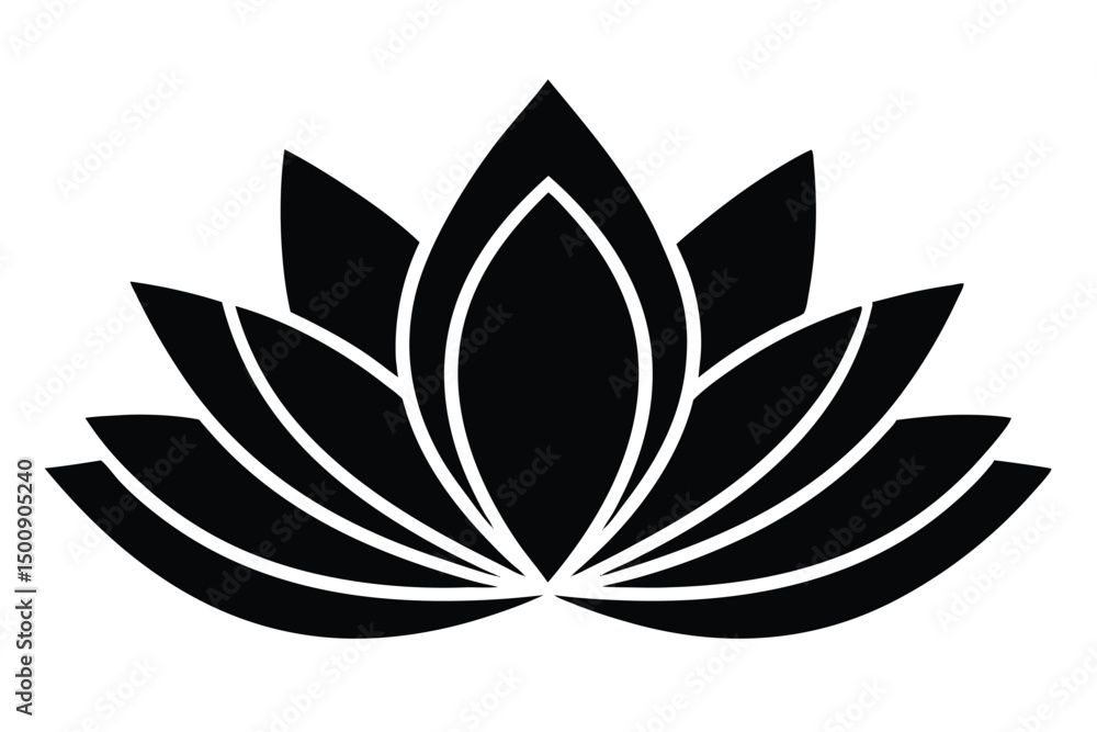 lotus vector icon lotus vector icon