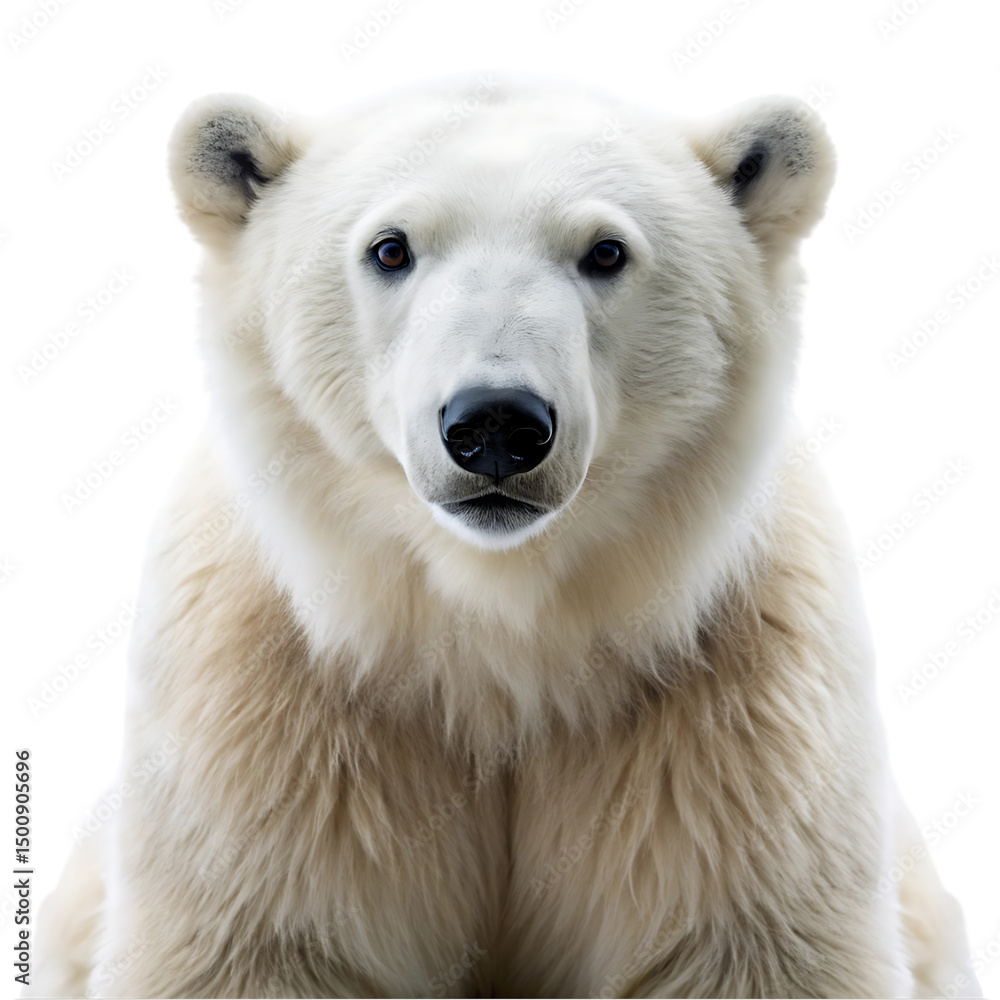 Majestic Polar Bear Close-Up Majestic Polar Bear Close-Up