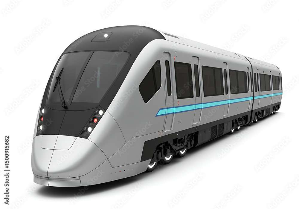 Fototapeta premium Modern High-Speed Train Design