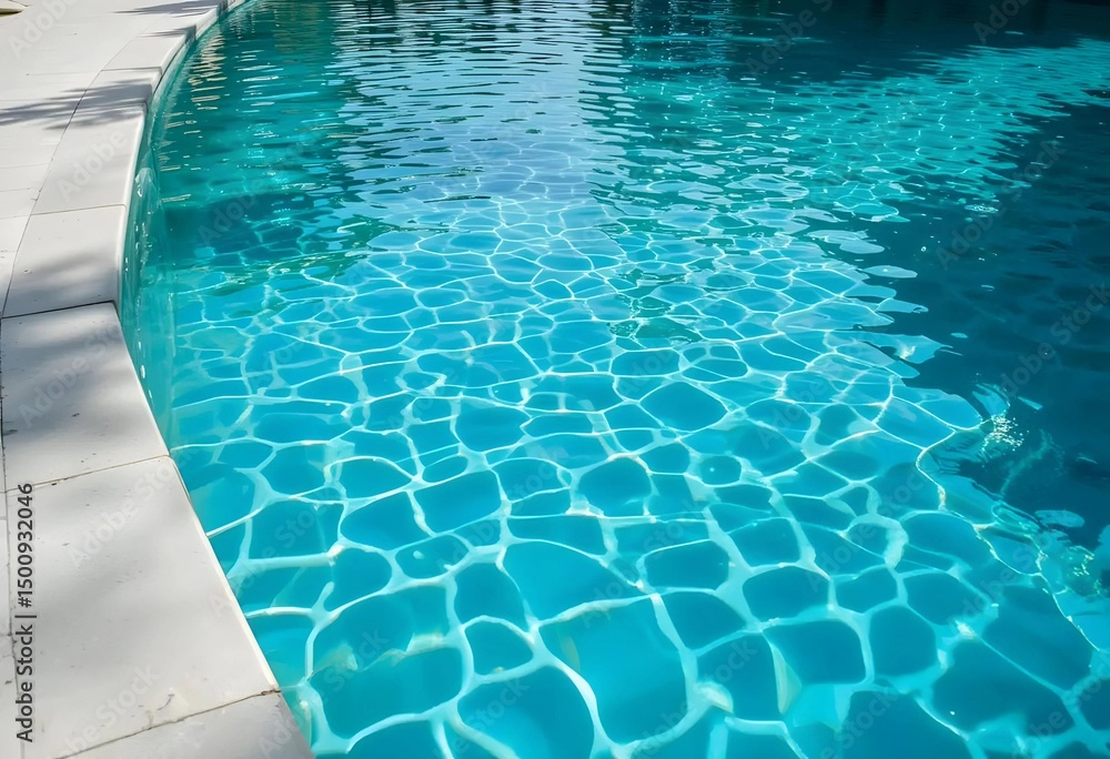 Obraz premium swimming pool water