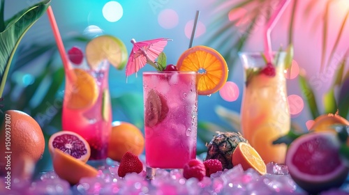 Tropical Summer Cocktails: A Vibrant Paradise