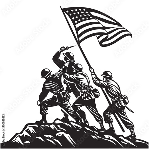 Raising the Flag on Iwo Jima A Powerful Symbol