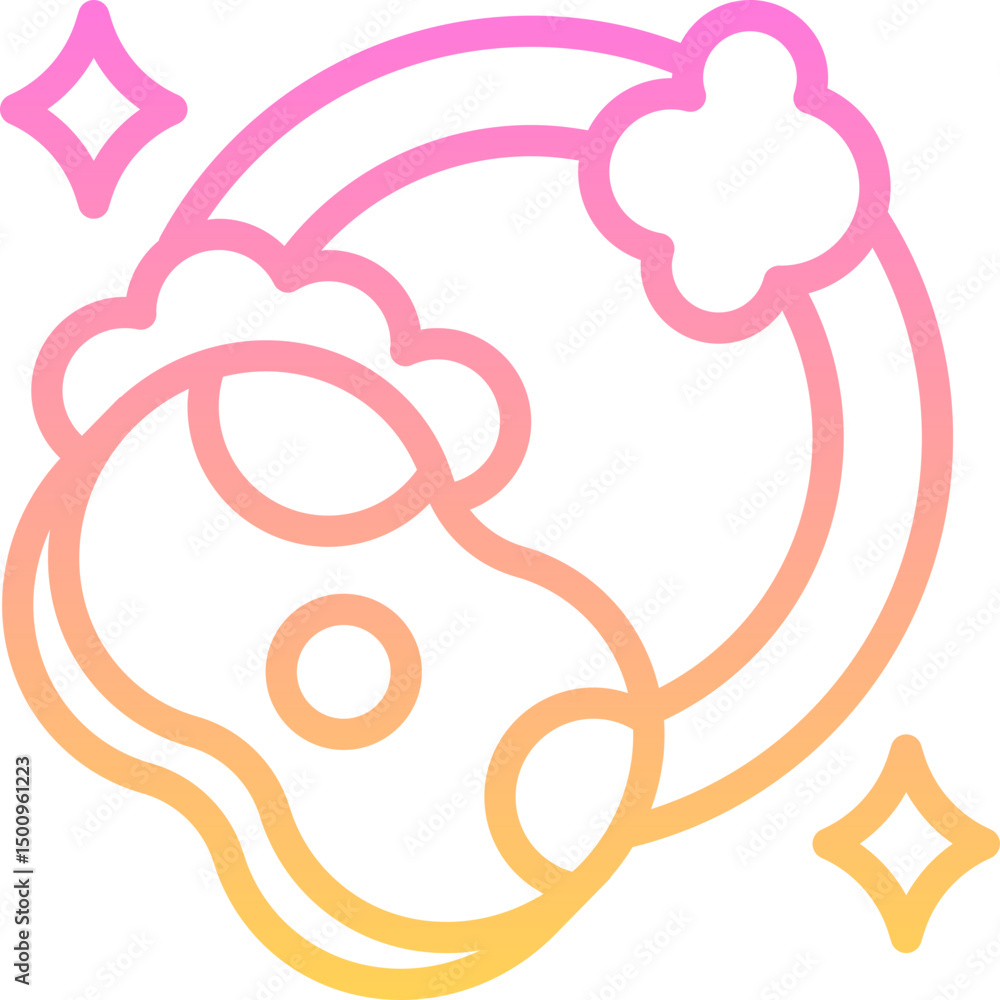 Cleaning plate icon Cleaning plate icon