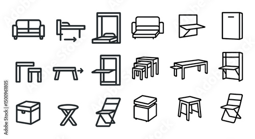 Innovative convertible furniture designs for modern living spaces
