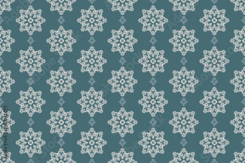 Damask patterns feature intricate, symmetrical motifs inspired by floral or ornamental designs.
Often elegant and timeless, they are ideal for sarong, clothing, rug and home decorated.