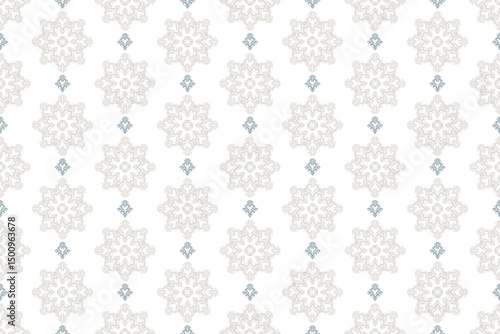 Damask patterns feature intricate, symmetrical motifs inspired by floral or ornamental designs.
Often elegant and timeless, they are ideal for sarong, clothing, rug and home decorated.