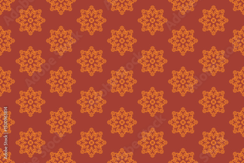 Damask patterns feature intricate, symmetrical motifs inspired by floral or ornamental designs.
Often elegant and timeless, they are ideal for sarong, clothing, rug and home decorated.